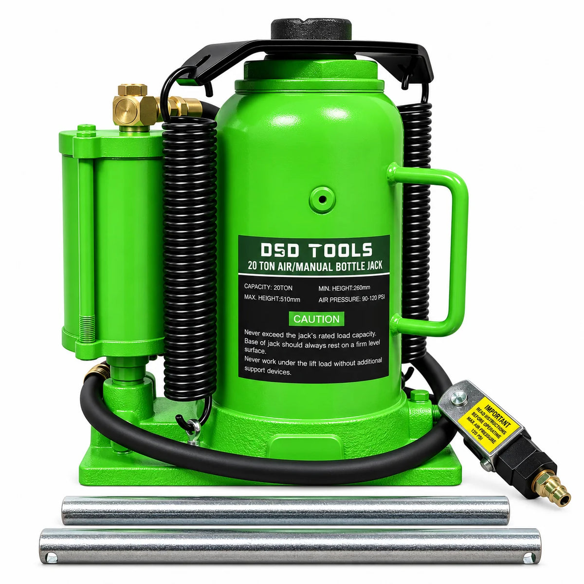 20 Ton Low Profile Air Bottle Jack DS1926