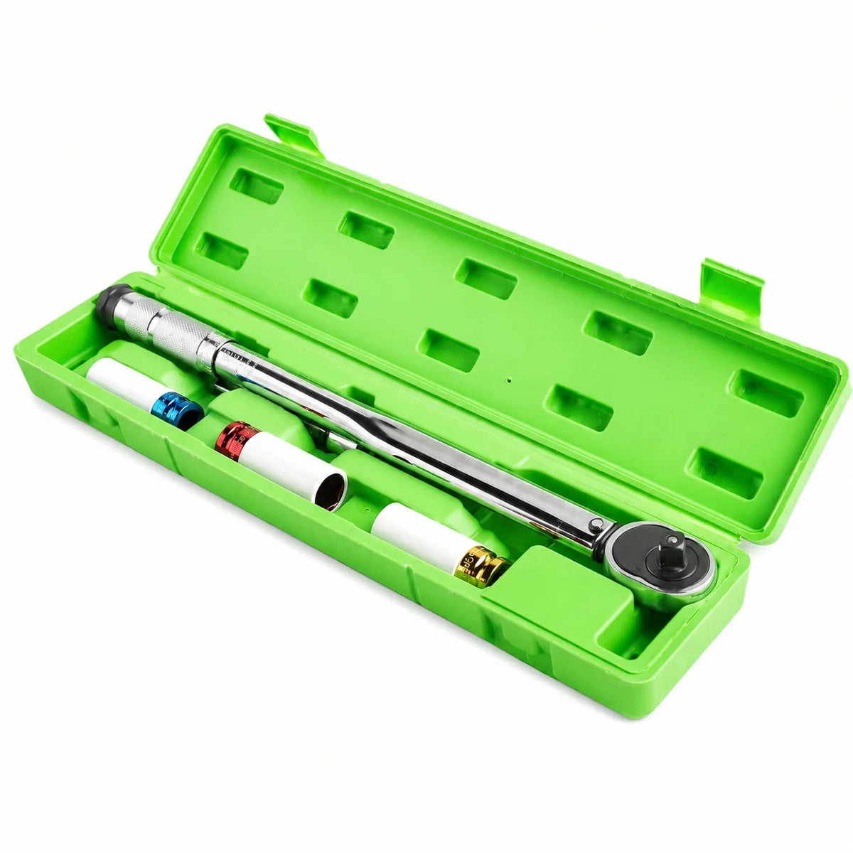 Set de chei dinamometrice de 1/2″ cu prize de impact