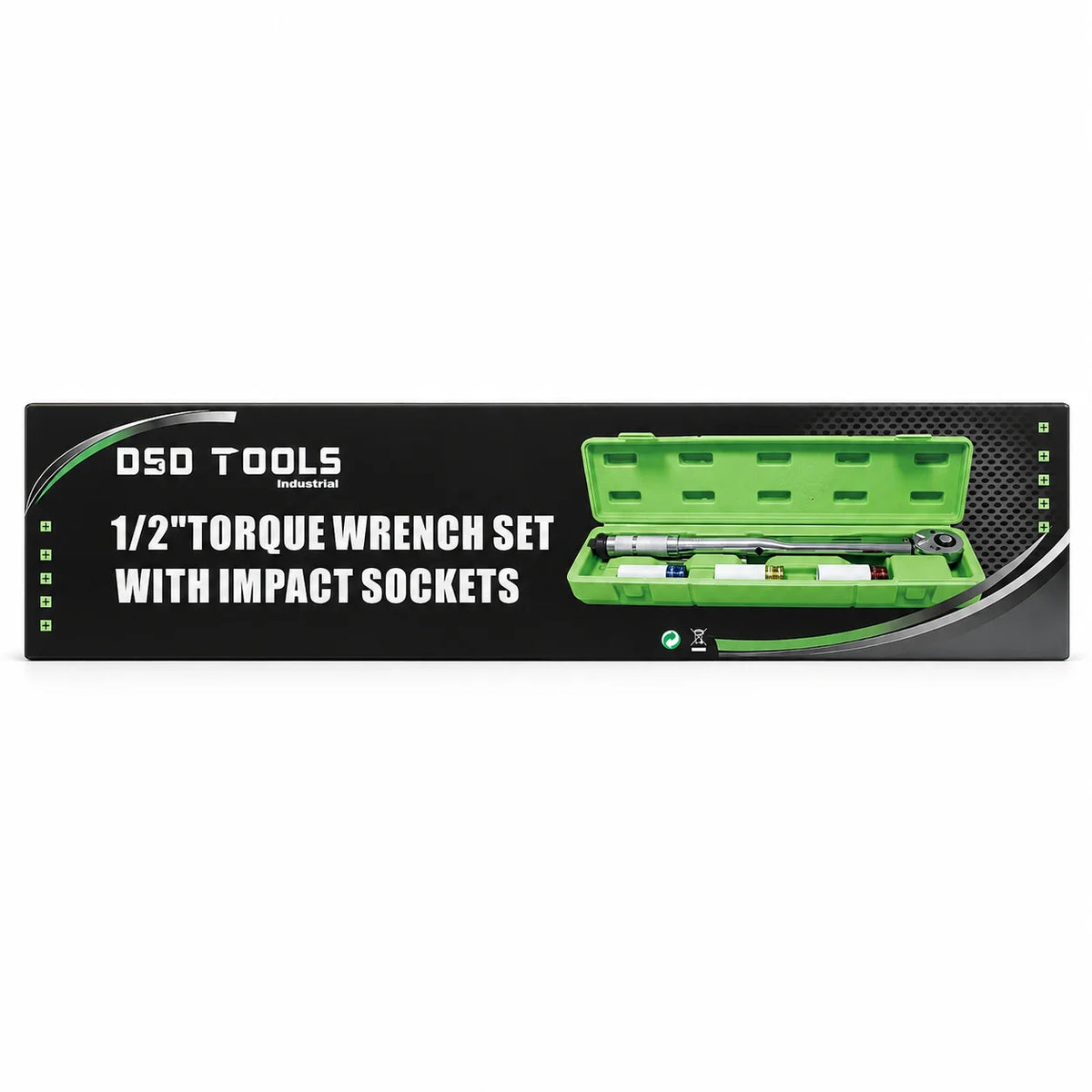 Set de chei dinamometrice de 1/2″ cu prize de impact