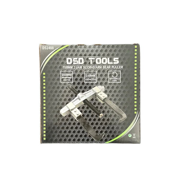 150mm 2 Jaw Sliding Arm Gear Puller DS1488