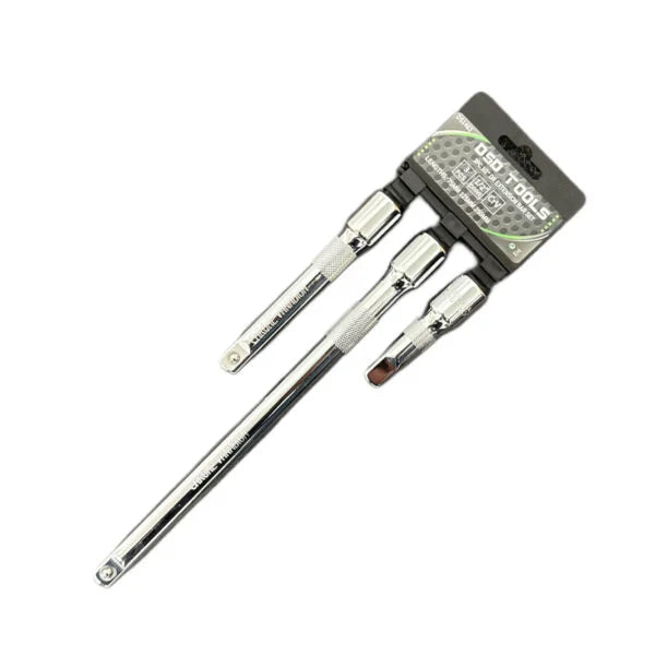 Set de bare de extensie US PRO 3 buc 1/2 inchi 75, 125, 250 mm lungime