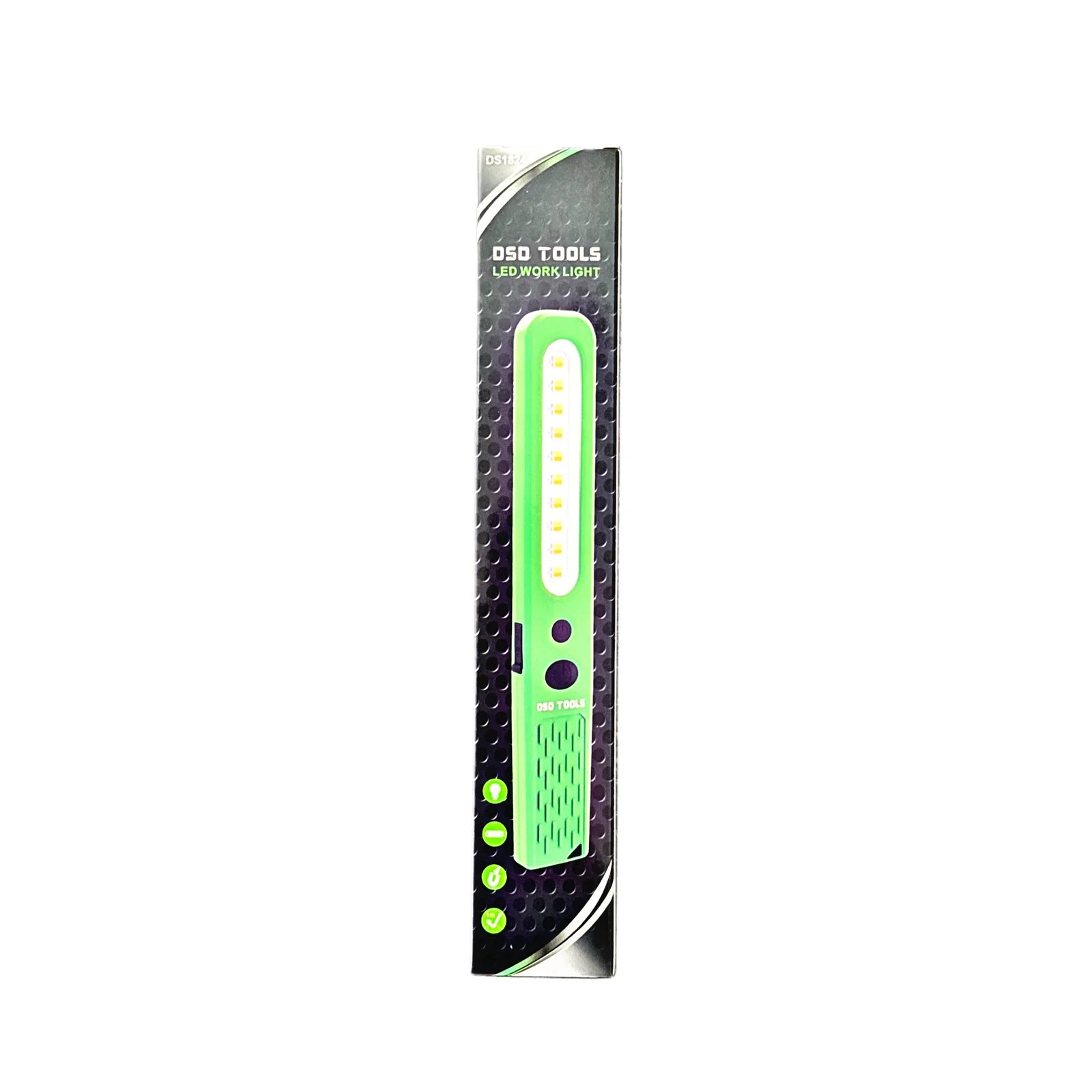 Slim Inspection Light & LED 400LM Torch Super Bright Rechargeable DS1824