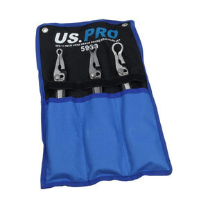 3pc 11" Long Reach Round Nose Plier Set 8mm 16mm 22mm 5930
