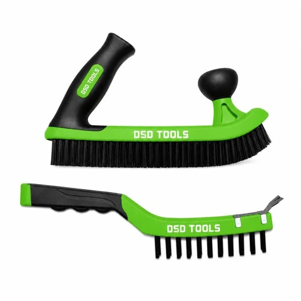 2pc Heavy Duty Wire Brush Set