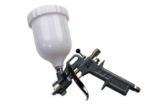 US PRO Gravity Feed HVLP Mini pistol de pulverizare 100 mm Cupă 0,8 mm Duză 