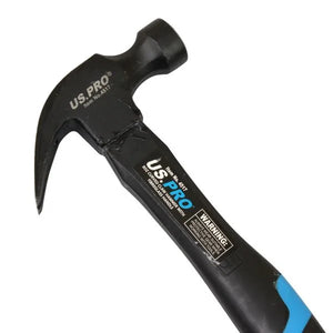8oz Curved Claw Hammer With Fibre glass Handle 4517