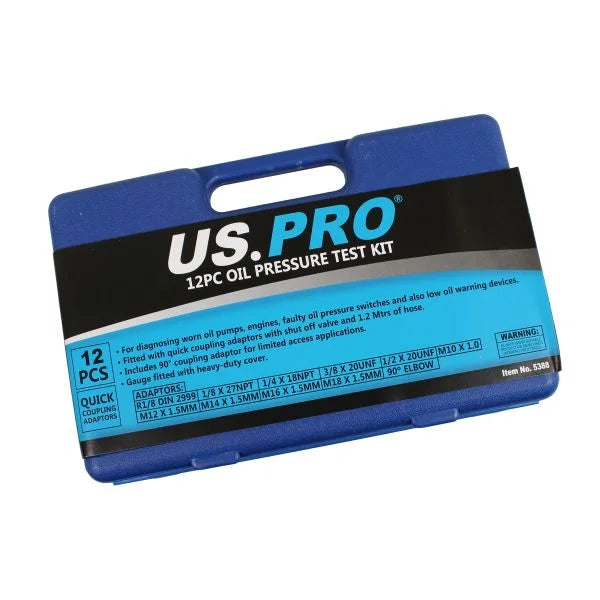 12pc Oil Pressure Test Kit 5388