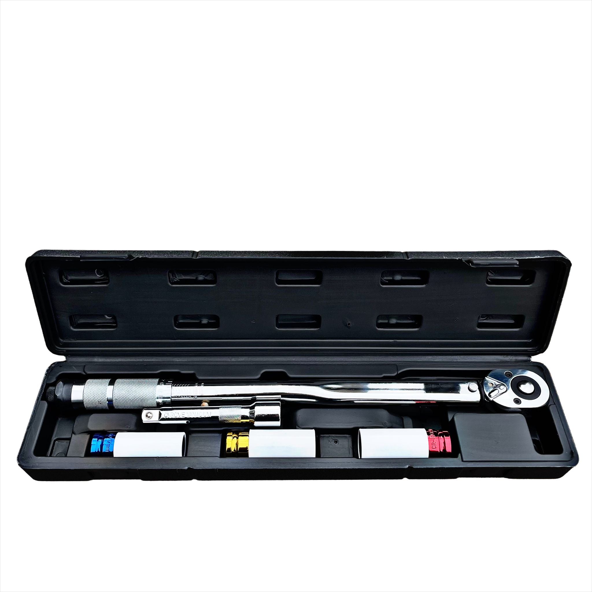 1/2″ Torque Wrench Set With Impact Sockets DS1006 – Tool Kingdom