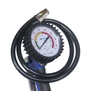 Heavy Duty Long Reach Tyre inflator With Gauge 8817