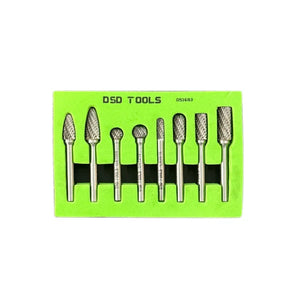 8pc Tungsten Carbide Burr Set DS1693