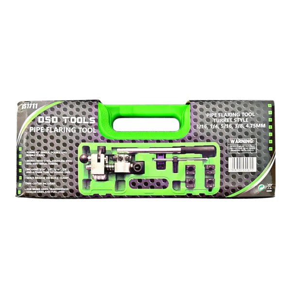 Professional 45° Pipe Flaring Tool Set – Brake, Fuel & Transmission Lines DS1711