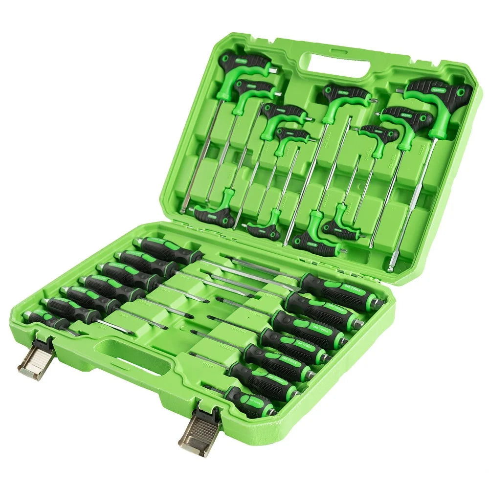 26 pcs high grade screwdriver and t handle hex ball & star set DS1005