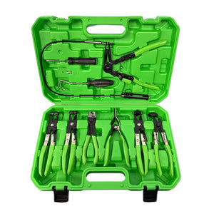 9pc Auto Hose Clamp Removal Clip Fixings Pliers Set DS1011