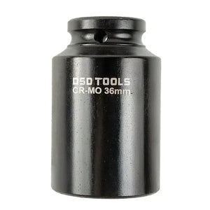 1/2″ DR 36MM 12PT THIN WALL HUB NUT SOCKET DS1138