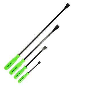 4-Piece PRY BAR LEVER SET 200mm 300mm 450mm 600mm wrecking crowbar – DS1401