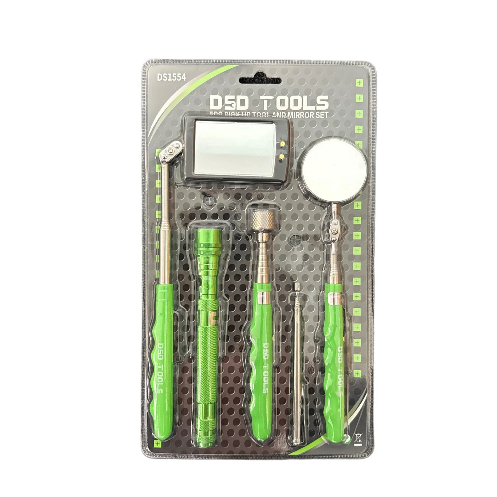 5pc Pick Up Tool And Mirror Set DS1554