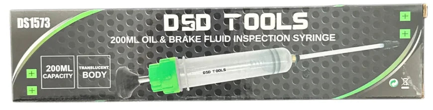 200ml Oil & Brake Fluid Inspection Syringe DS1573
