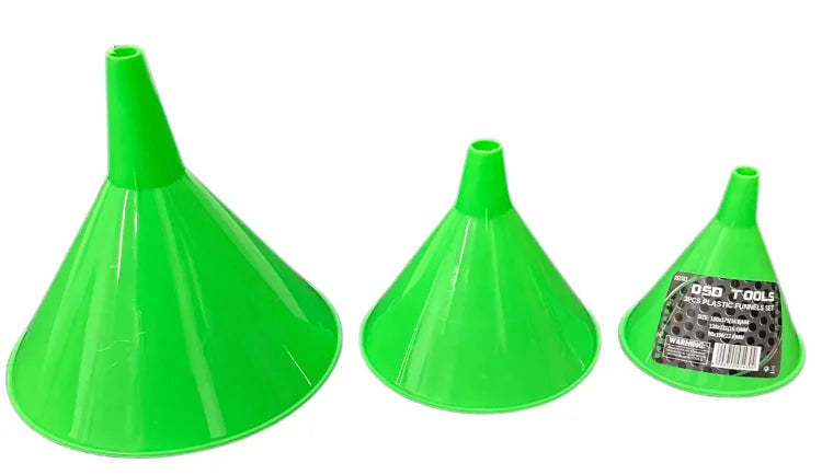 3pcs Plastic Funnels Set DS1581