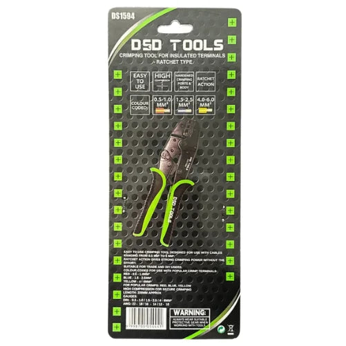 Instrument de sertizare US PRO pentru terminale izolate - tip clichet 