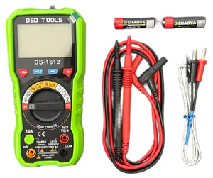 Lcd Digital Multimeter – Ncv – Ac & Dc 4-600v 10ma-10a DS1612