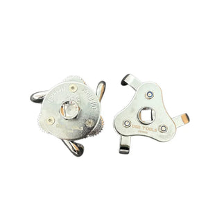 2pc 3 Leg Oil Filter Wrench Remover Tool 1/2" and 3/8" DS1655