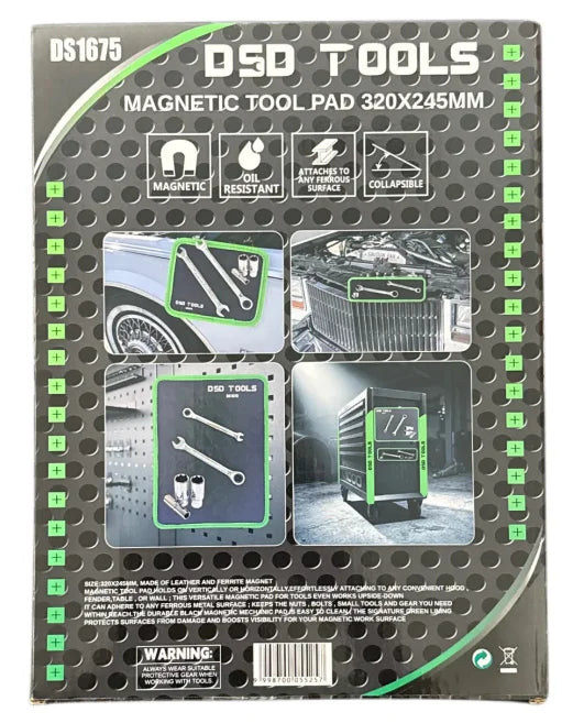 Tavă dublă magnetică pentru piese US PRO Tools 5,5" x 9,5". 