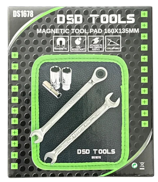 Tavă dublă magnetică pentru piese US PRO Tools 5,5" x 9,5". 