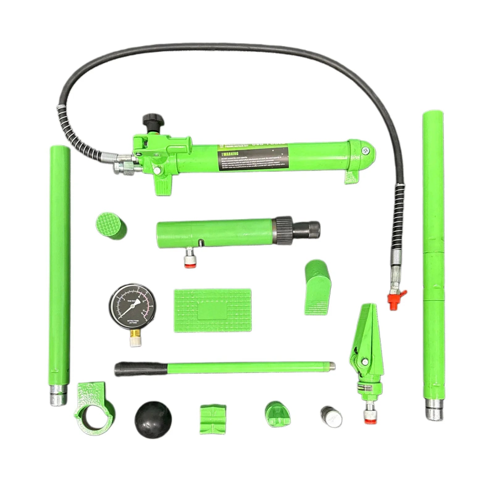 10 Ton Hydraulic Porta Power With Accessories DS1834