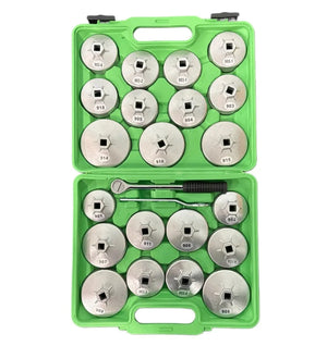 US PRO Set de îndepărtare chei pentru filtru de ulei Tip de cupă 65 mm - 100 mm Kit 15 buc. 