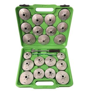 US PRO Set de îndepărtare chei pentru filtru de ulei Tip de cupă 65 mm - 100 mm Kit 15 buc. 