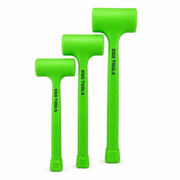 3 buc. Ciocane din cauciuc, set ciocan 1lb 2lb 3lb