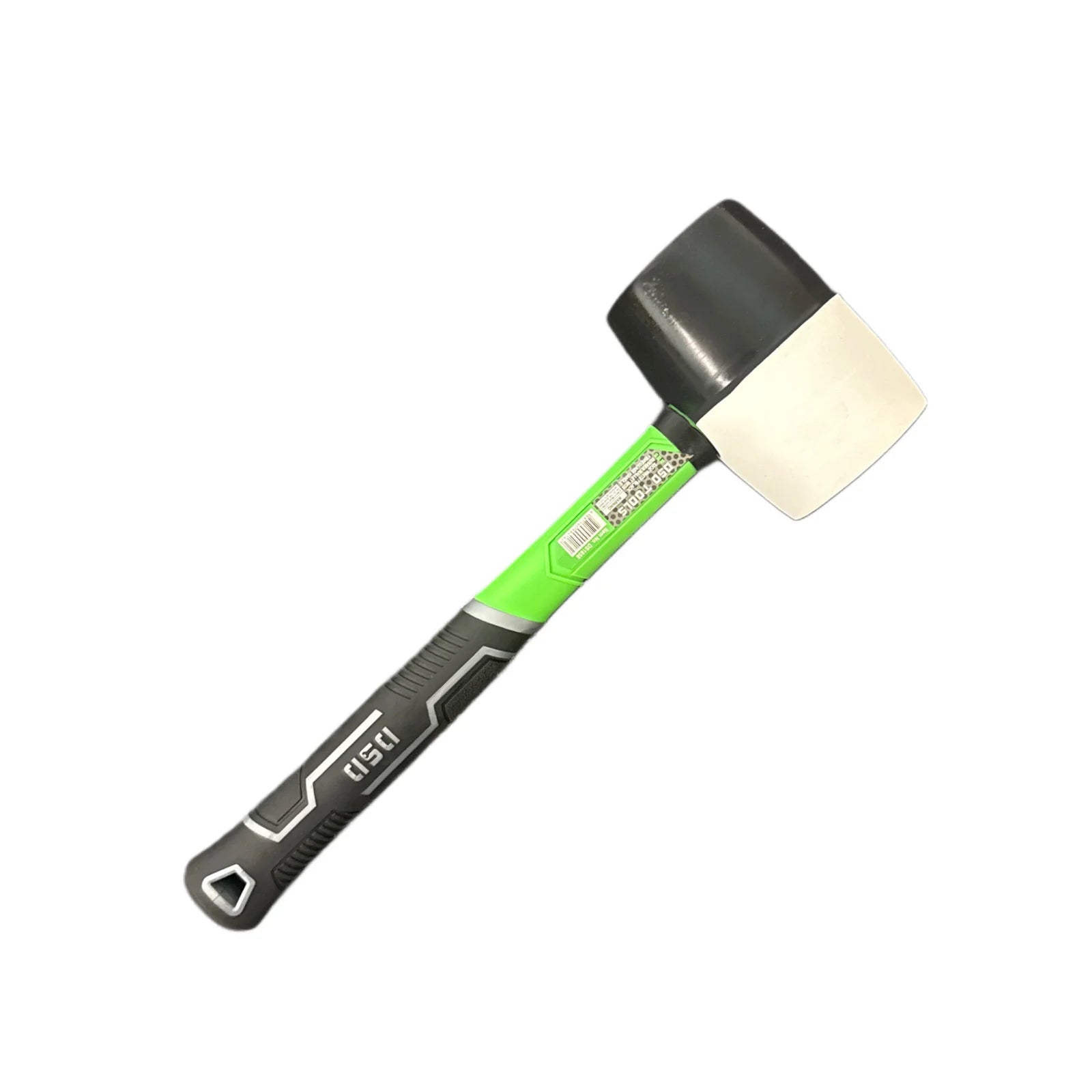 32Oz White Non Marking Rubber Mallet Fibre glass Handle DS1858