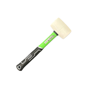US PRO Tools ciocan de cauciuc alb negru de 32 oz cu mâner din fibră de sticlă