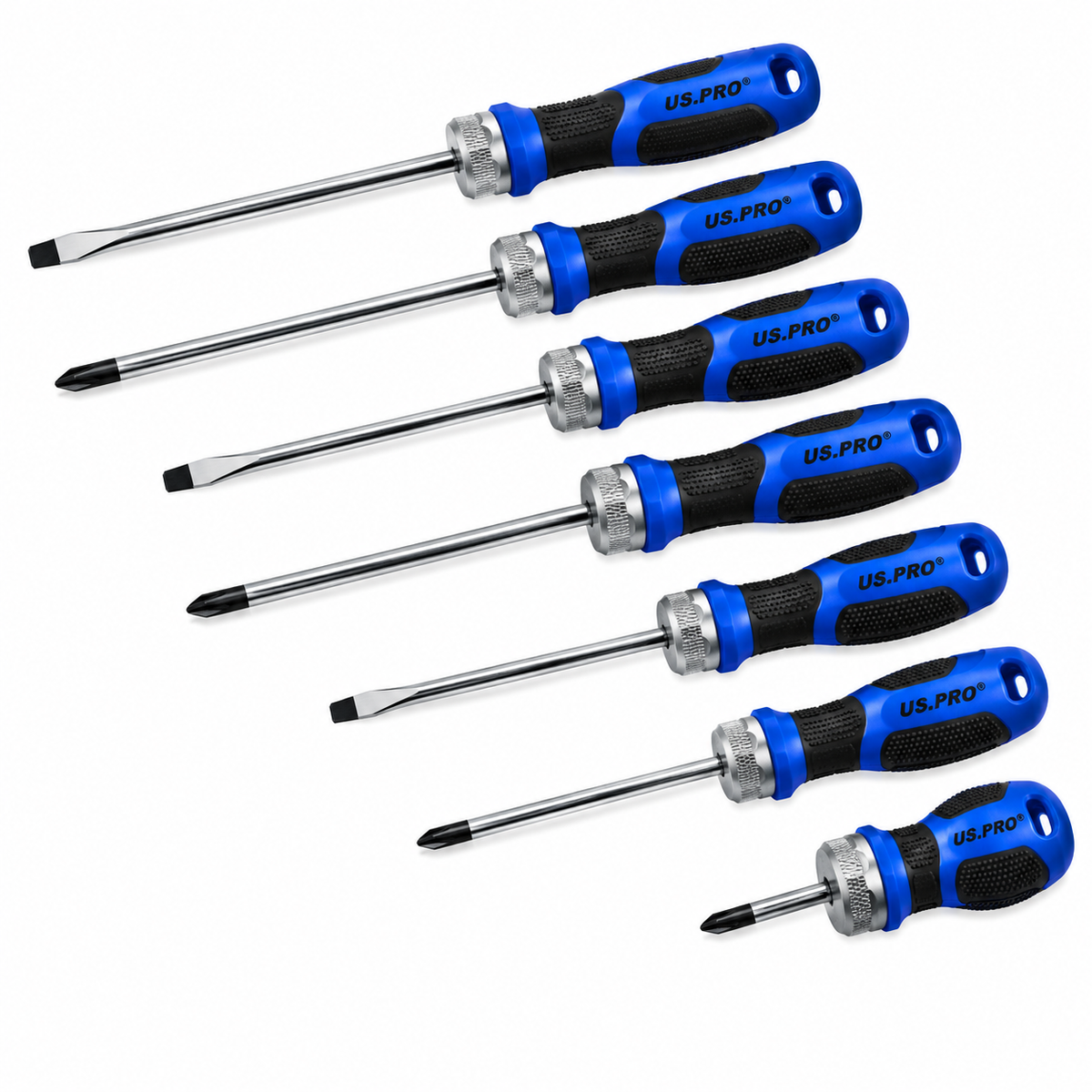 8Pc Ratchet Screwdriver Set Ph & Sl – 4617