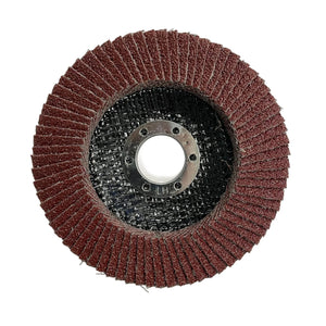FLAP DISCS 60 GRIT OXIDE - 115 X 22.2MM PACKS OF 10 DS3008