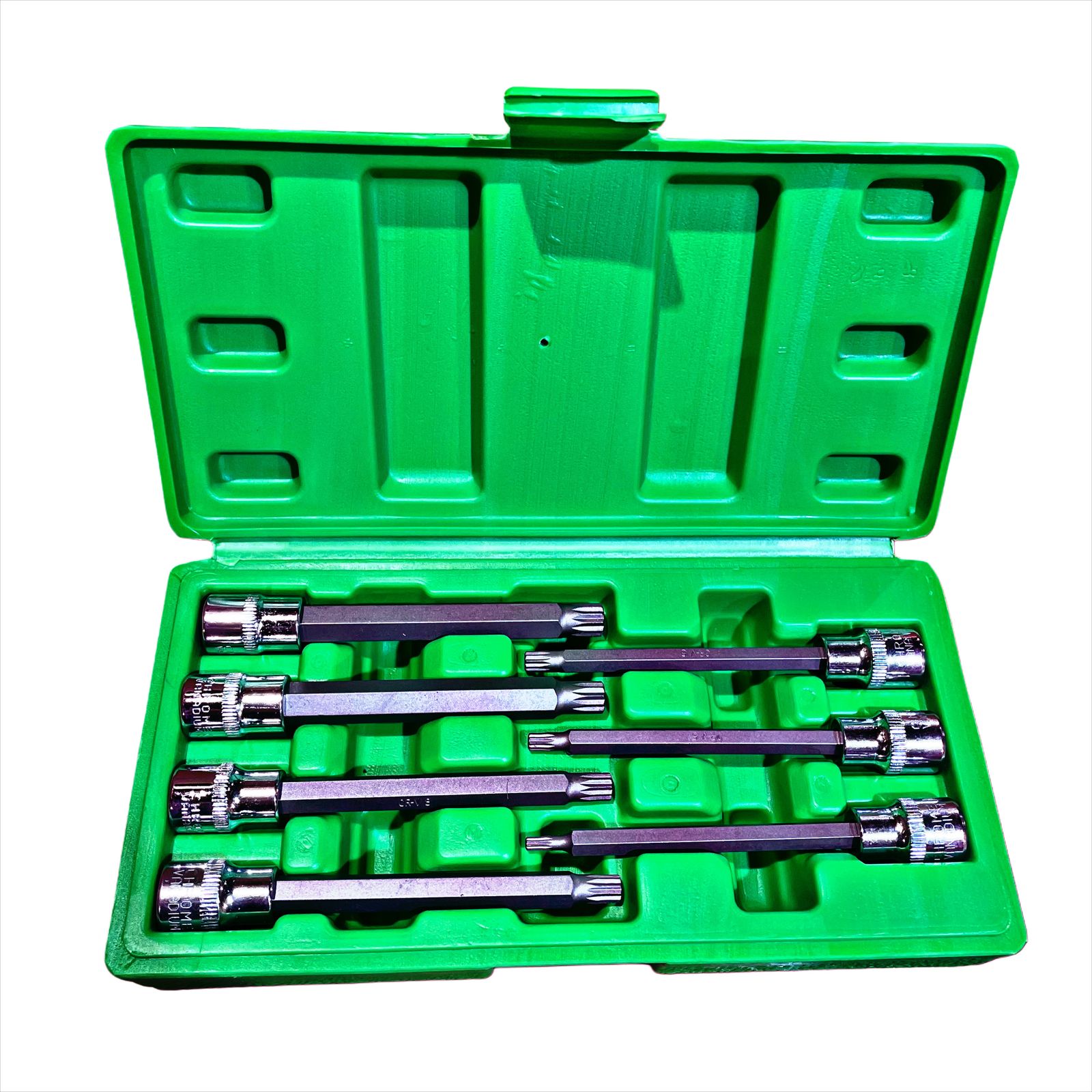 Spline Bit Socket Set 7pc 3/8