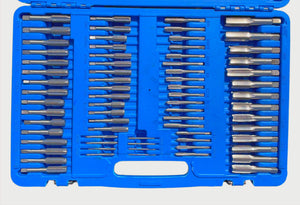 Tap and Die Set 110Pcs Metric Size M2 to M18 Bearing Steel Threading Tool – DS1008
