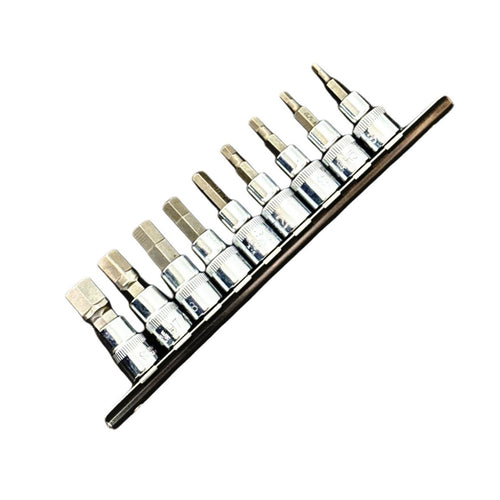 Prize cu capăt sferic hexagonal US PRO 3/8 cm lungime - 7 buc 