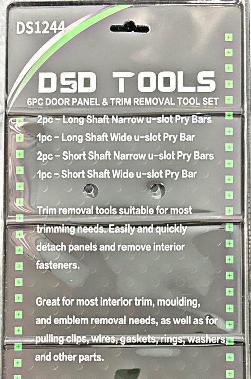 6PC DOOR PANEL & TRIM REMOVAL TOOL SET DS1244