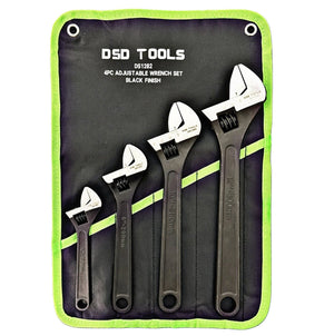 4pc ADJUSTABLE WRENCH 6" 8" 10" 12" SHIFTING SPANNER SET DS1282