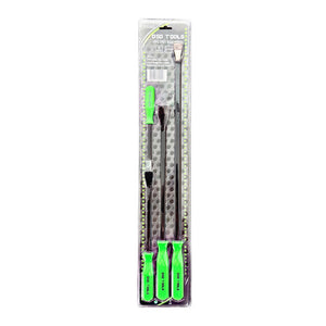 4-Piece PRY BAR LEVER SET 200mm 300mm 450mm 600mm wrecking crowbar – DS1401