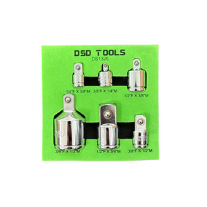 6pc Socket Adaptor Set - Reducer Set - Step Up And Step Down DS1326