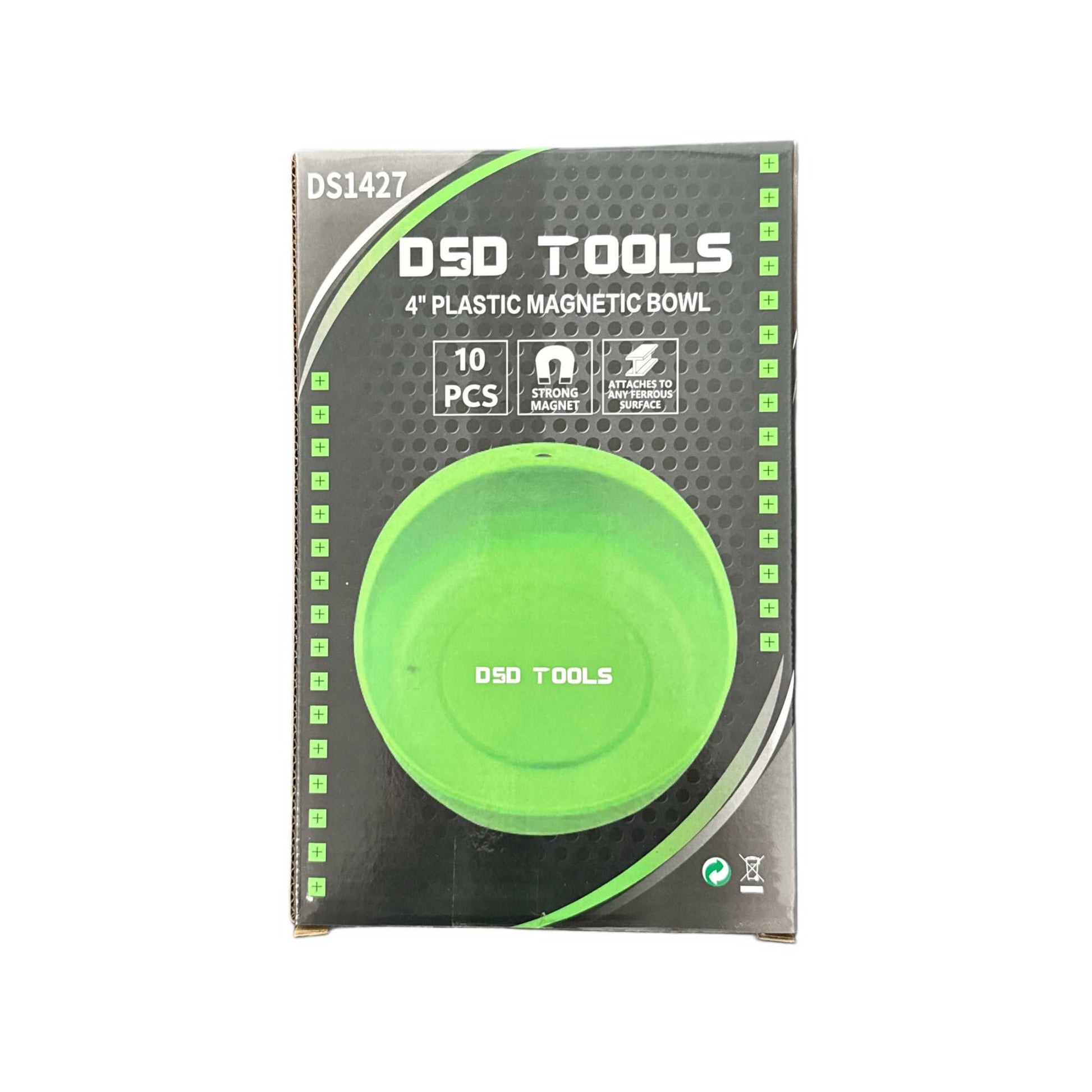 Tavă/bol pentru piese magnetice de 3" cu bază din cauciuc