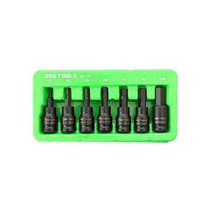 7PC 3/8" DR Impact Hex Bit Socket Set H3 - H10 DS1193