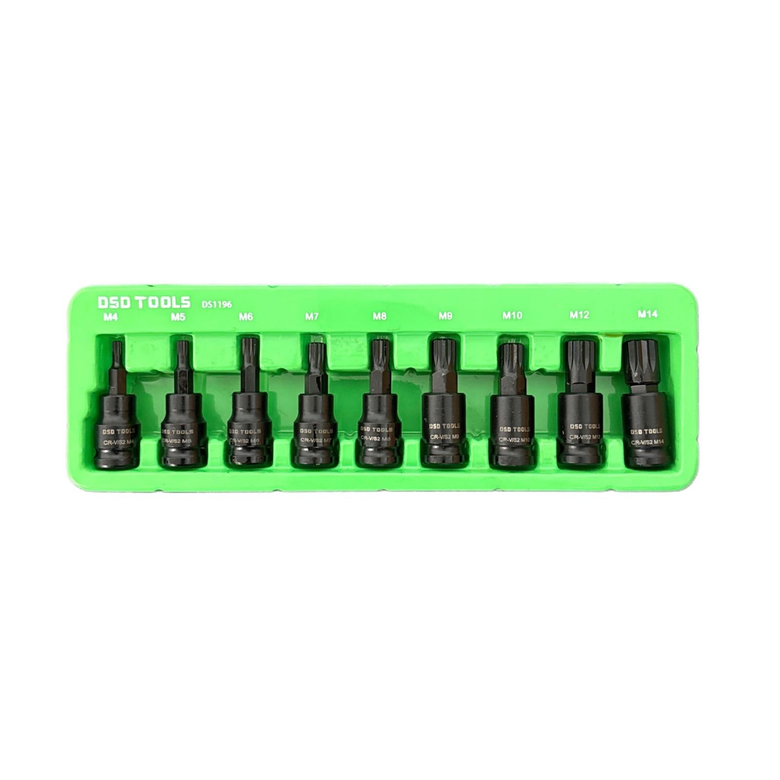 Sw13 Socket Bit 9PC 3/8