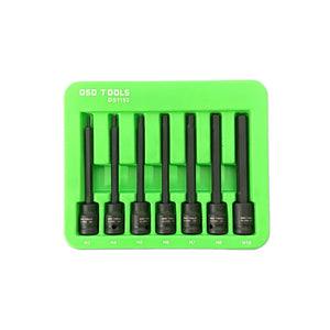 7pc 3/8″ Dr Extra Long Impact Hex Bit Socket Set DS1192