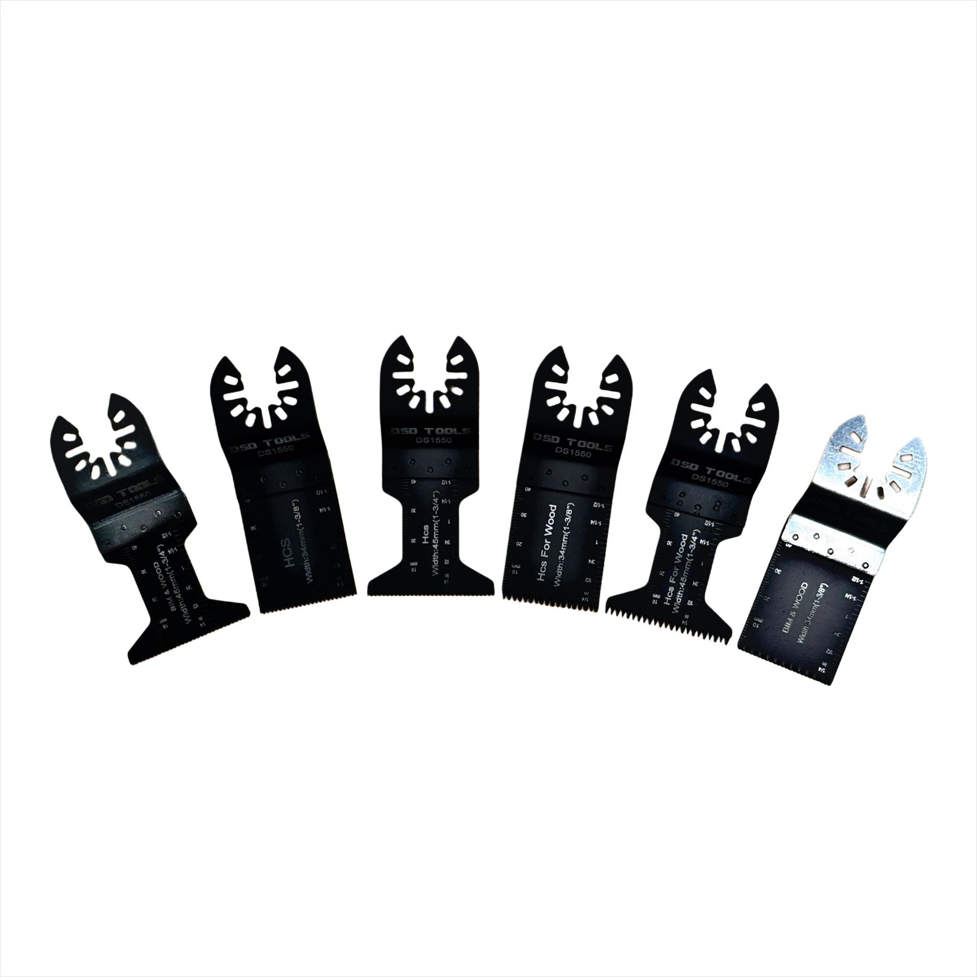 20pc Assorted oscillating multi tool saw blades DS1550