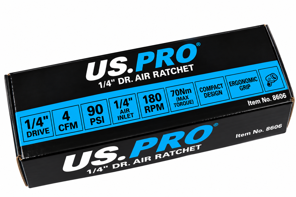 1/4" Dr Air Ratchet - US PRO 8590