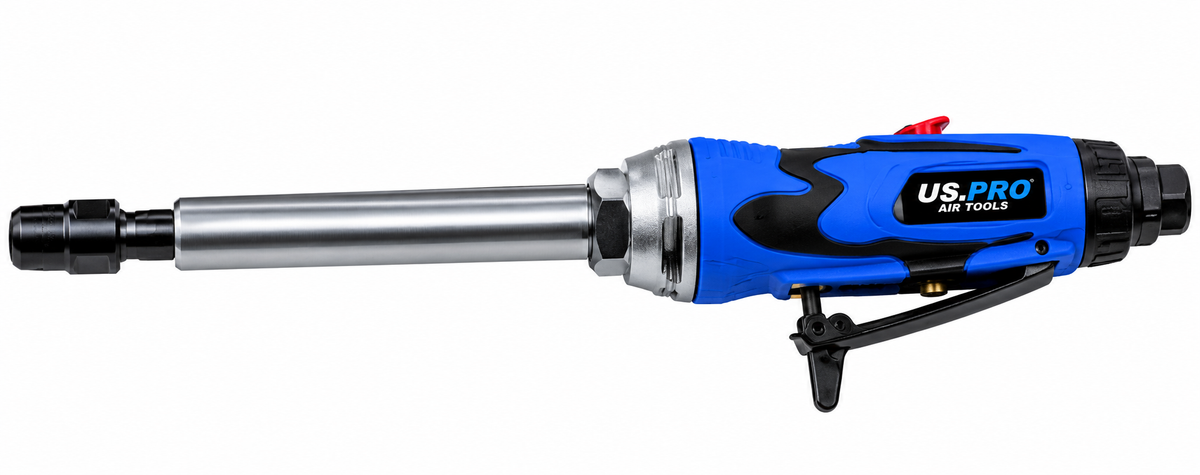 Extended 1/4" Air Die Grinder - US PRO 8603