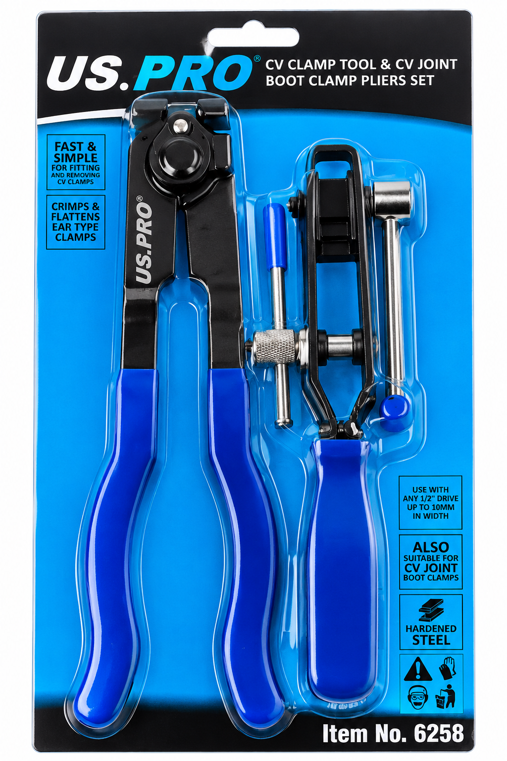 CV Boot Clamp Pliers & Banding Tool Set – 6258